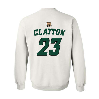 Ohio - NCAA Men's Basketball : AJ Clayton - Crewneck Sweatshirt Sports Shersey