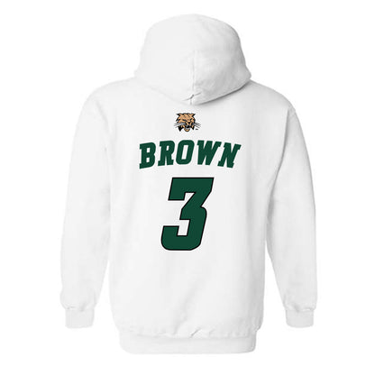 Ohio - NCAA Men's Basketball : AJ Brown - Hooded Sweatshirt Sports Shersey