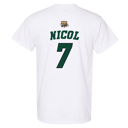 Ohio - NCAA Men's Basketball : Ben Nicol - T-Shirt Sports Shersey