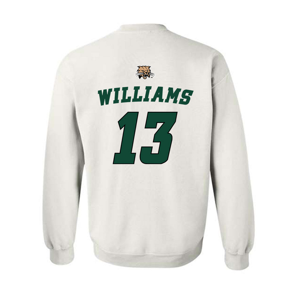 Ohio - NCAA Women's Basketball : Monica Williams - Crewneck Sweatshirt Sports Shersey