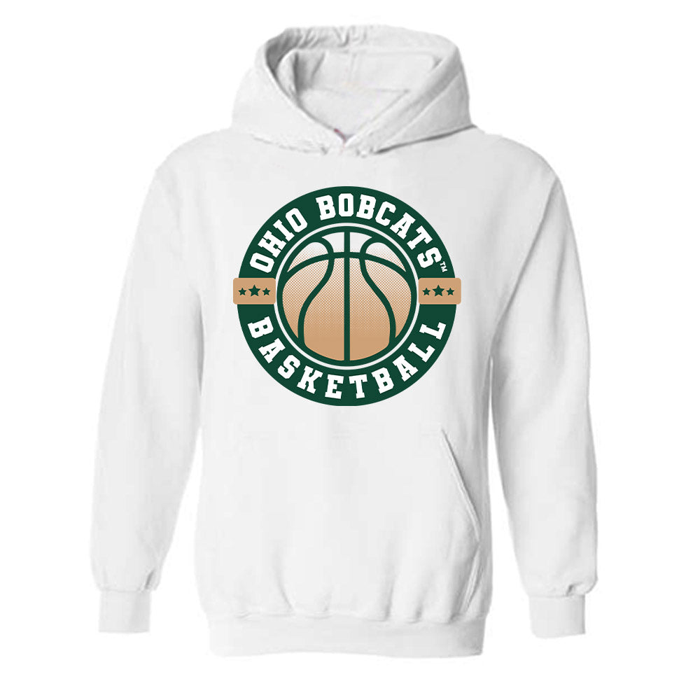 Ohio - NCAA Men's Basketball : Ben Estis - Hooded Sweatshirt Sports Shersey