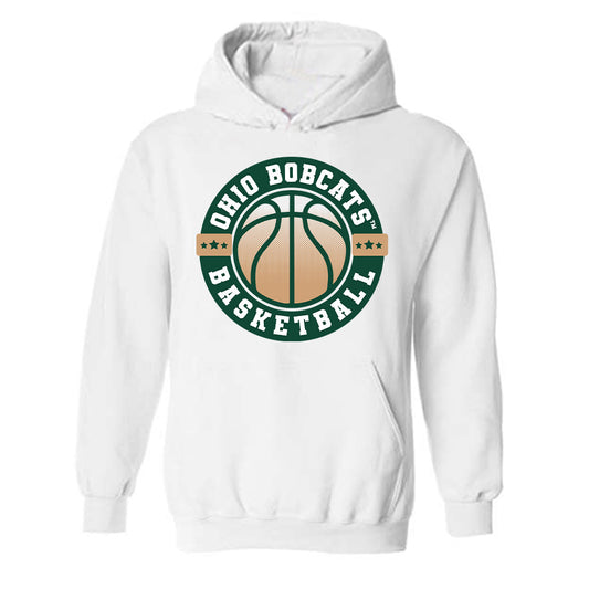 Ohio - NCAA Men's Basketball : Ben Estis - Hooded Sweatshirt Sports Shersey