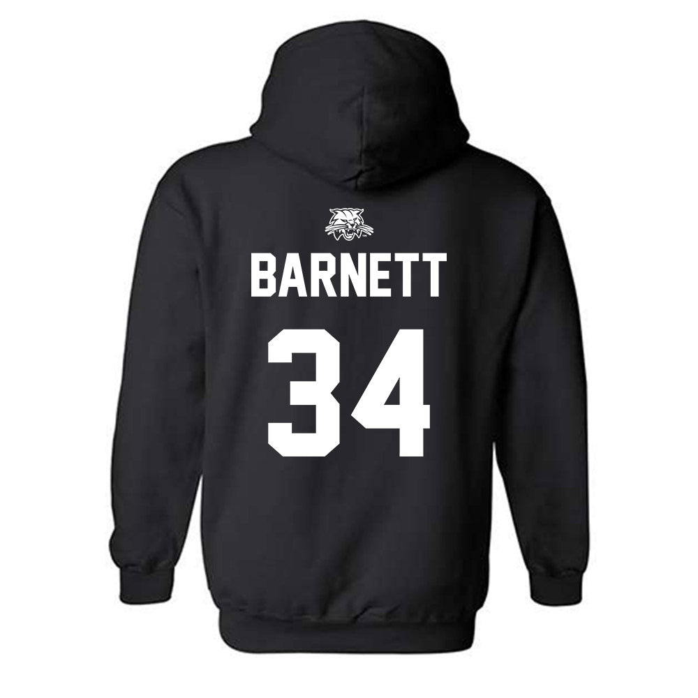 Ohio - NCAA Women's Basketball : Emma Barnett - Hooded Sweatshirt Sports Shersey