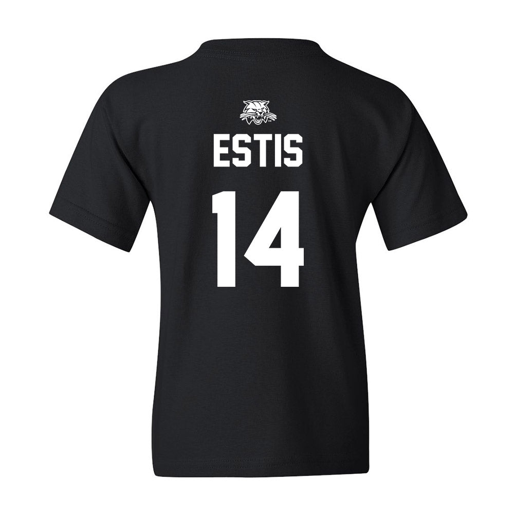Ohio - NCAA Men's Basketball : Ben Estis - Youth T-Shirt Sports Shersey