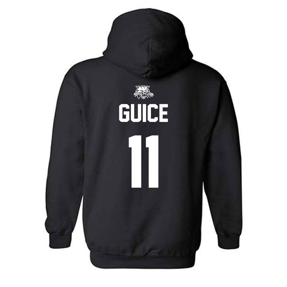 Ohio - NCAA Women's Basketball : Peyton Guice - Hooded Sweatshirt Sports Shersey