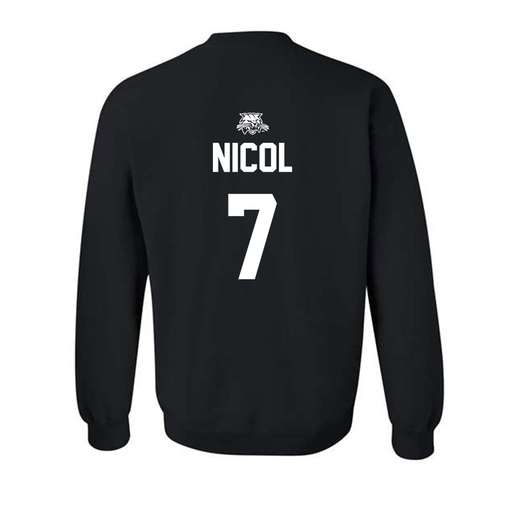 Ohio - NCAA Men's Basketball : Ben Nicol - Crewneck Sweatshirt Sports Shersey