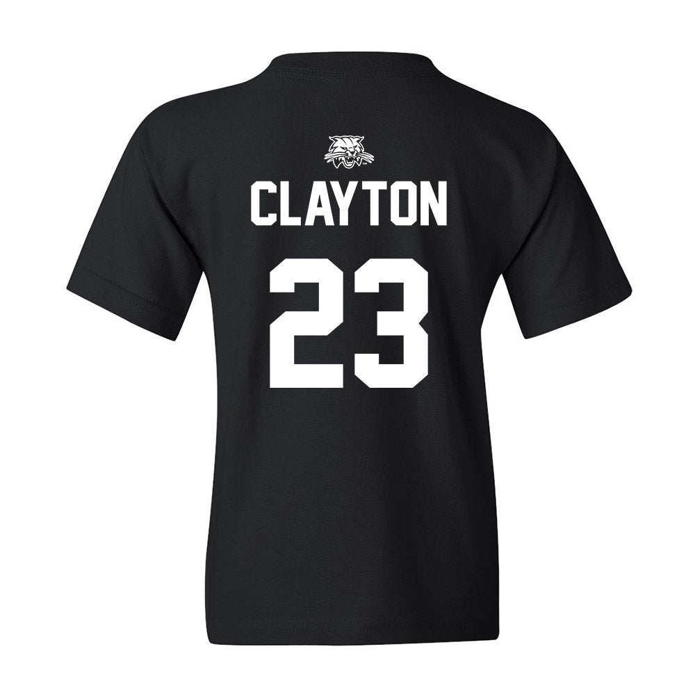Ohio - NCAA Men's Basketball : AJ Clayton - Youth T-Shirt Sports Shersey
