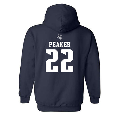 Rice - NCAA Men's Basketball : Jackson Peakes - Hooded Sweatshirt Sports Shersey