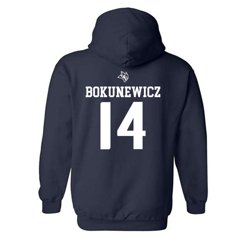 Rice - NCAA Women's Basketball : Maya Bokunewicz - Hooded Sweatshirt Sports Shersey