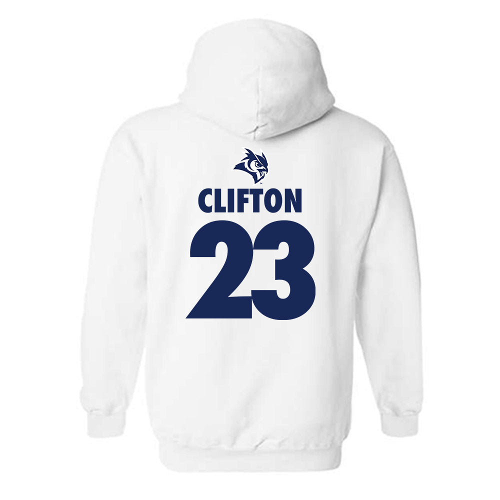 Rice - NCAA Women's Basketball : Kennedy Clifton - Hooded Sweatshirt Sports Shersey