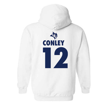 Rice - NCAA Women's Basketball : Layla Conley - Hooded Sweatshirt Sports Shersey