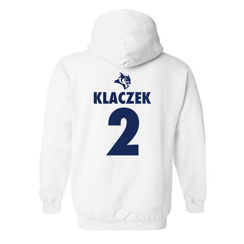 Rice - NCAA Women's Basketball : Emily Klaczek - Hooded Sweatshirt Sports Shersey