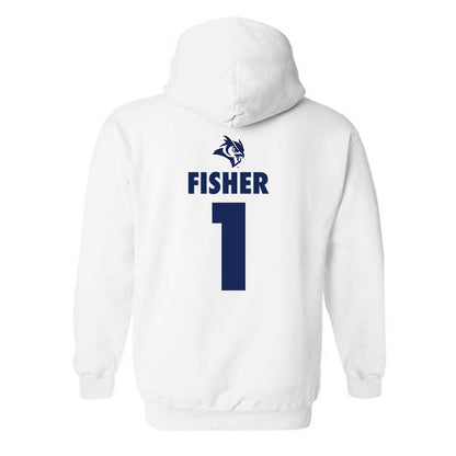 Rice - NCAA Women's Basketball : Malia Fisher - Hooded Sweatshirt Sports Shersey