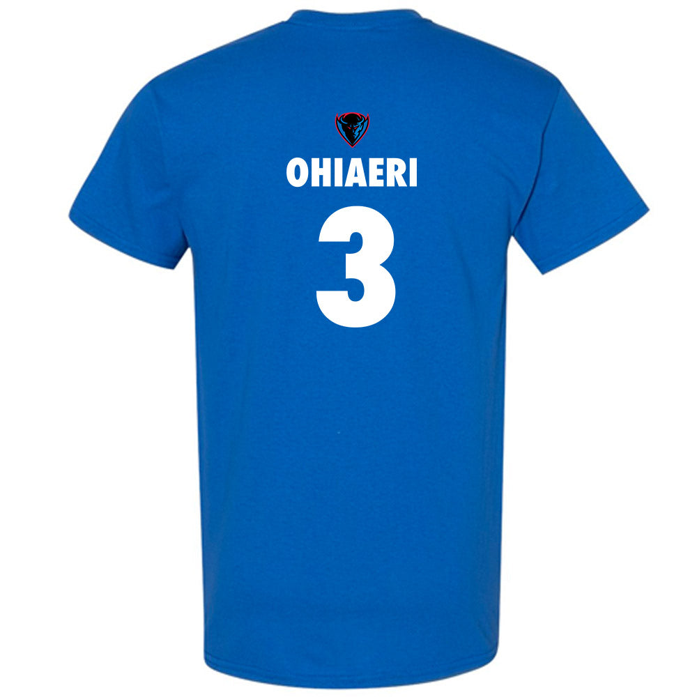 DePaul - NCAA Women's Basketball : Charlece Ohiaeri - T-Shirt Sports Shersey