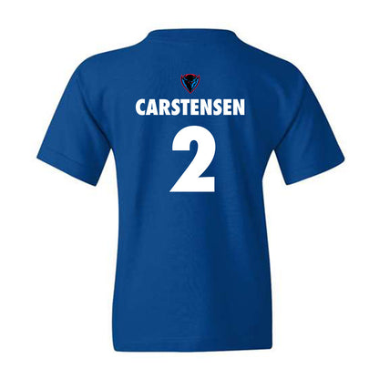 DePaul - NCAA Women's Basketball : Grace Carstensen - Youth T-Shirt Sports Shersey