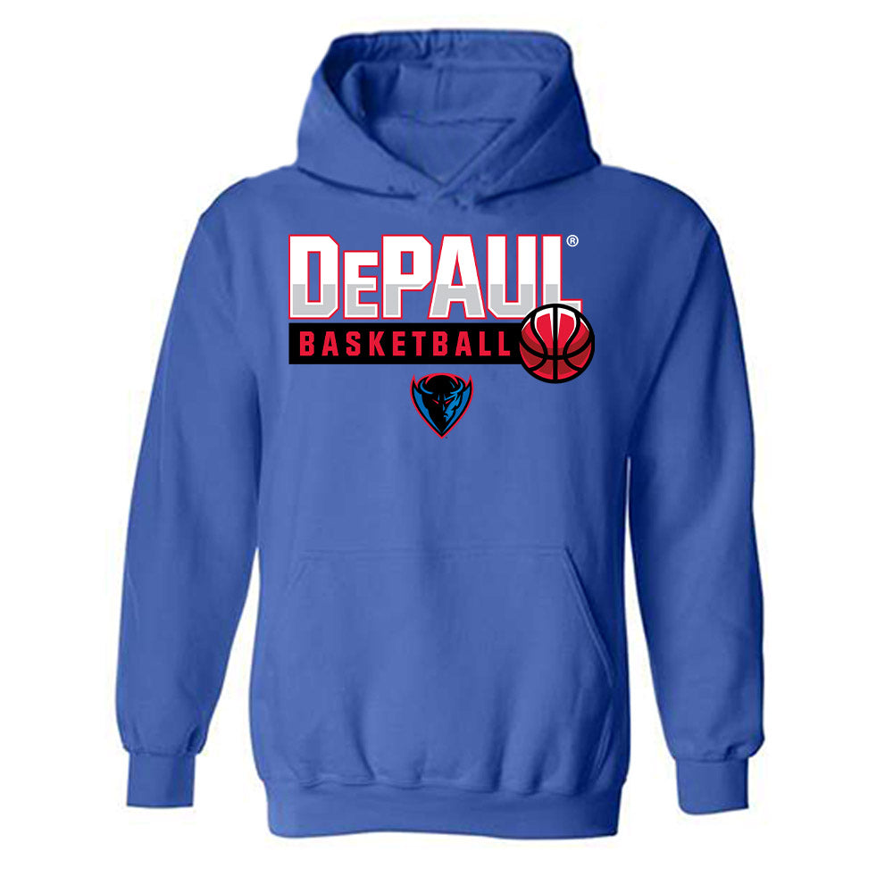 DePaul - NCAA Women's Basketball : Kate Clarke - Hooded Sweatshirt Sports Shersey