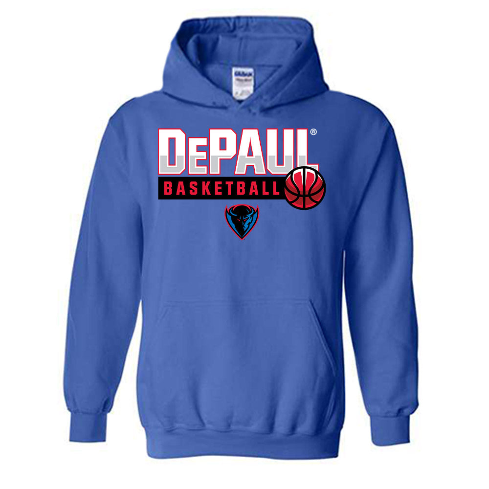 DePaul - NCAA Men's Basketball : Zion Cruz Hooded Sweatshirt