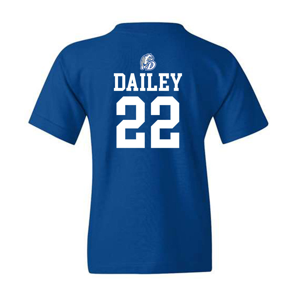 Drake - NCAA Women's Basketball : Brooklin Dailey - Youth T-Shirt Sports Shersey