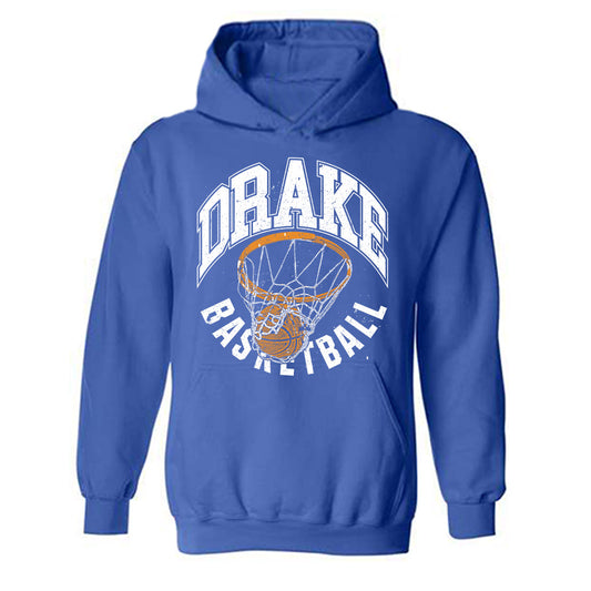 Drake - NCAA Women's Basketball : Courtney Becker - Hooded Sweatshirt Sports Shersey