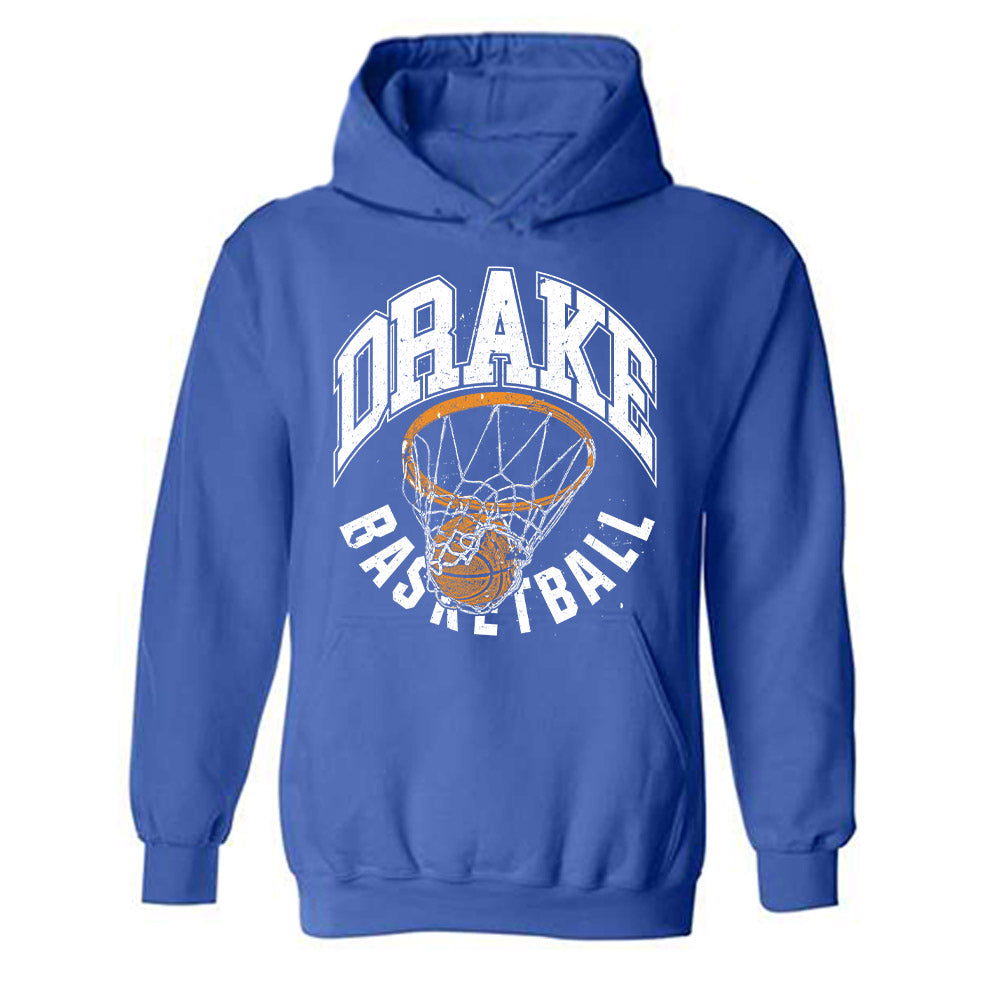 Drake - NCAA Women's Basketball : Emily Christenson - Hooded Sweatshirt Sports Shersey