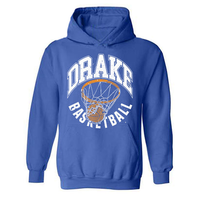 Drake - NCAA Men's Basketball : Andrew Alia - Hooded Sweatshirt Sports Shersey