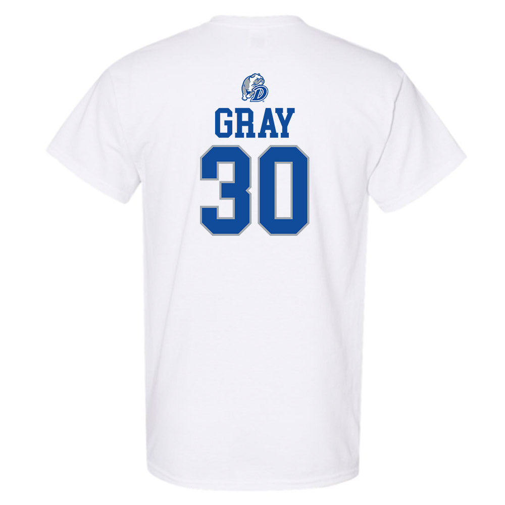 Drake - NCAA Women's Basketball : Taedyn Gray - T-Shirt Sports Shersey