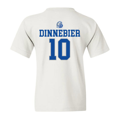 Drake - NCAA Women's Basketball : Katie Dinnebier - Youth T-Shirt Sports Shersey