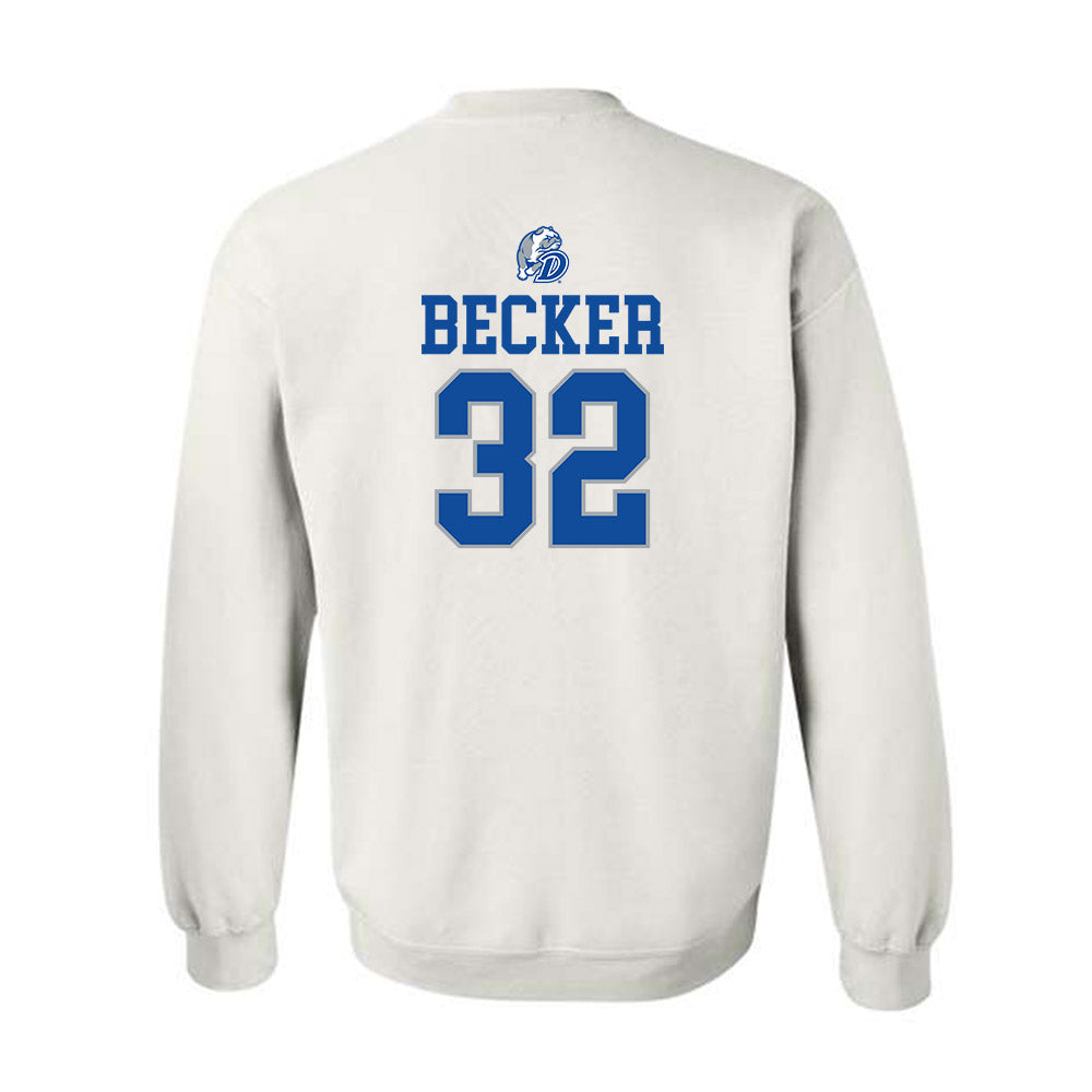 Drake - NCAA Women's Basketball : Courtney Becker - Crewneck Sweatshirt Sports Shersey