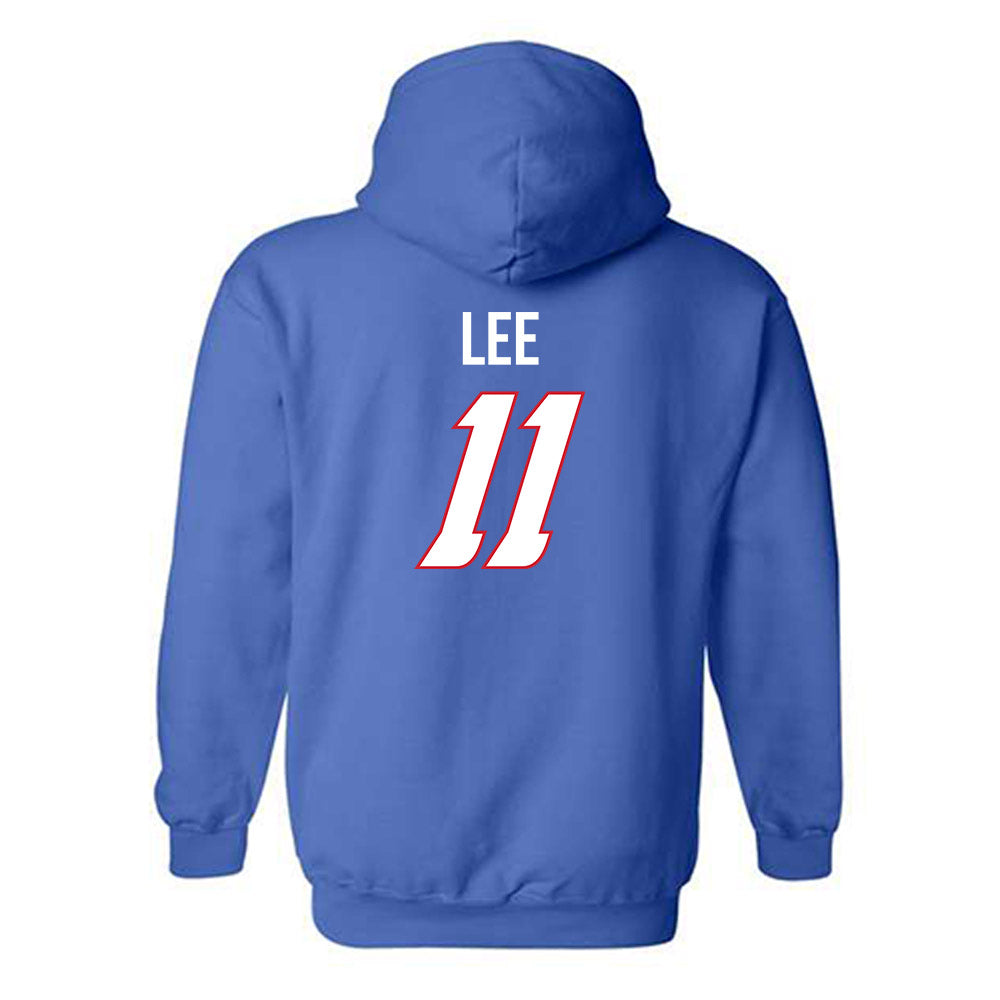 DePaul - NCAA Women's Basketball : Sumer Lee - Hooded Sweatshirt Classic Shersey