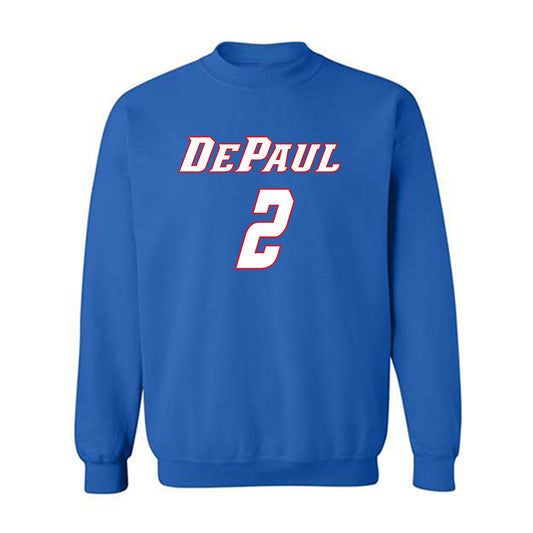 DePaul - NCAA Women's Basketball : Grace Carstensen - Crewneck Sweatshirt Classic Shersey