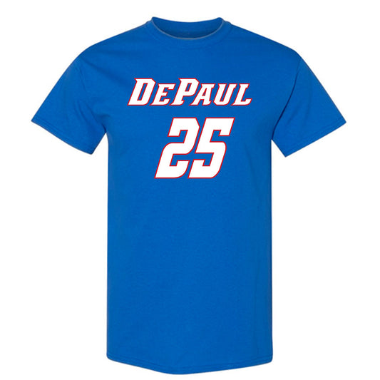 Depaul - NCAA Women's Soccer : Nahla Dominguez - T-Shirt Replica Shersey