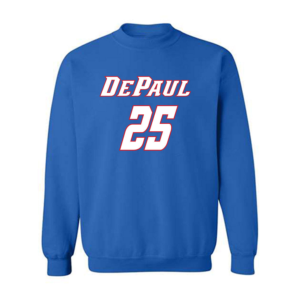 DePaul - NCAA Women's Basketball : Kate Clarke - Crewneck Sweatshirt Classic Shersey