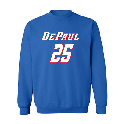 DePaul - NCAA Women's Basketball : Kate Clarke - Crewneck Sweatshirt Classic Shersey