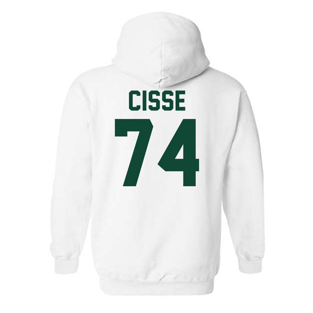 Ohio - NCAA Football : Tigana Cisse - Hooded Sweatshirt Sports Shersey