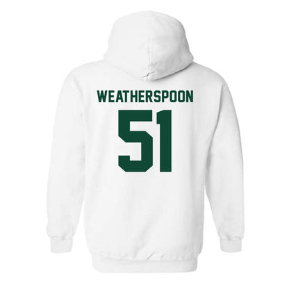 Ohio - NCAA Football : Davion Weatherspoon - Hooded Sweatshirt Sports Shersey
