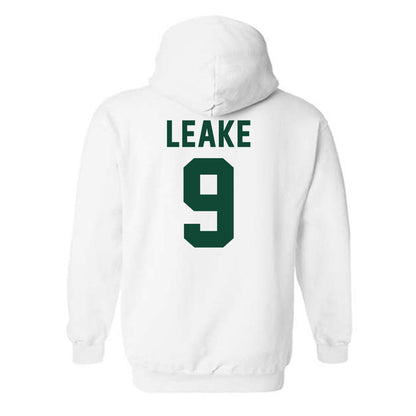 Ohio - NCAA Football : Blake Leake - Hooded Sweatshirt Sports Shersey