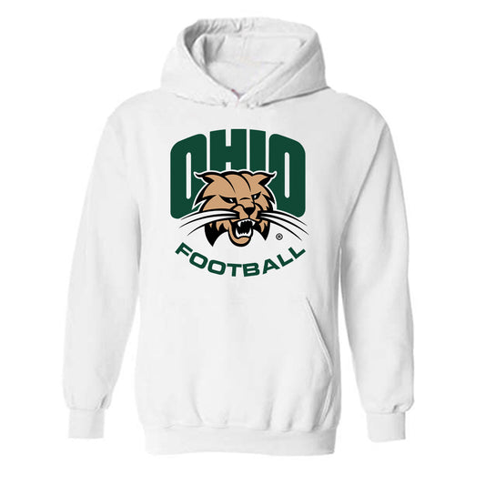 Ohio - NCAA Football : Jacob Lewis - Hooded Sweatshirt Sports Shersey