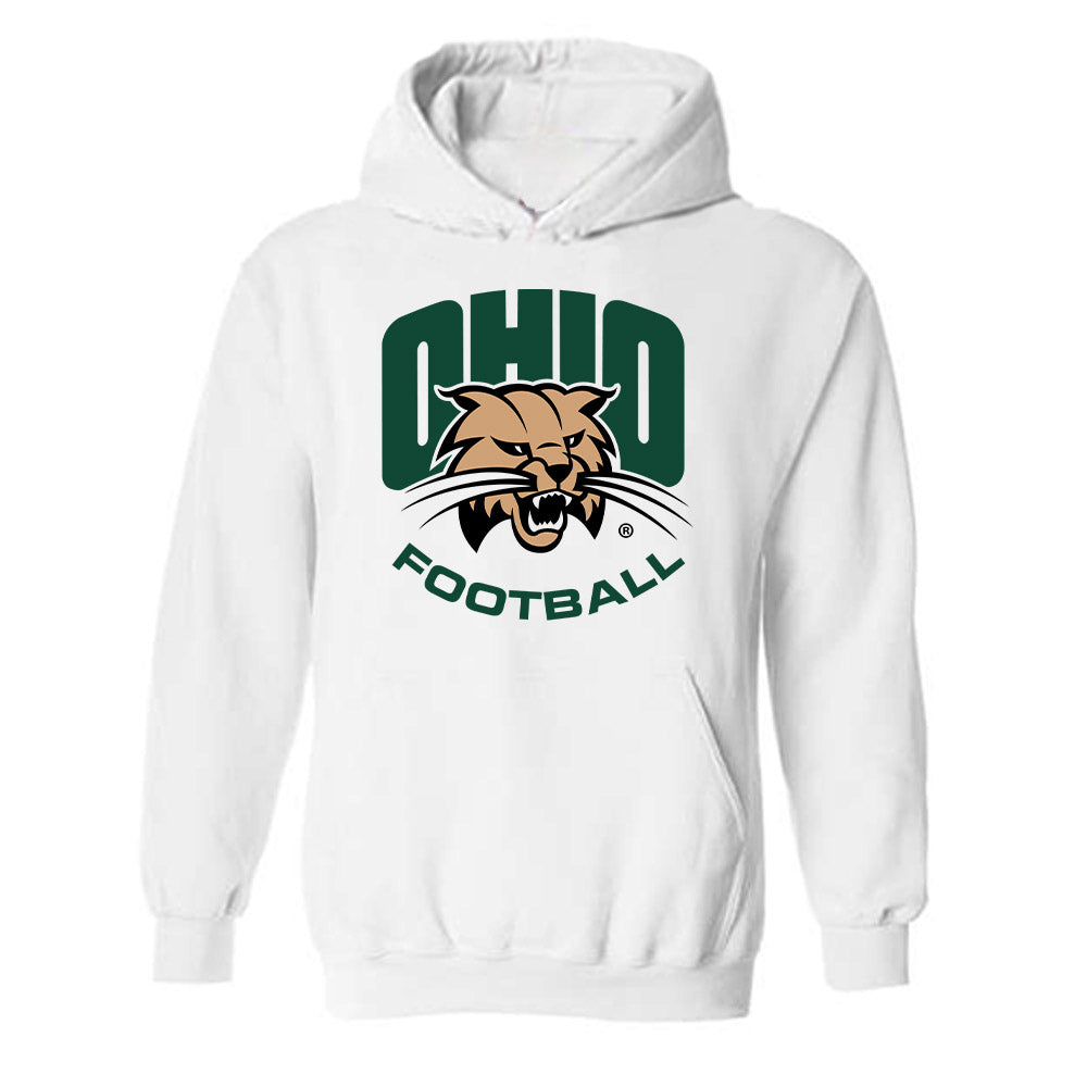 Ohio - NCAA Football : Jack Fries - Hooded Sweatshirt Sports Shersey