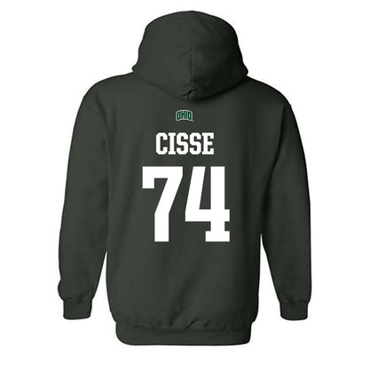 Ohio - NCAA Football : Tigana Cisse - Hooded Sweatshirt Sports Shersey