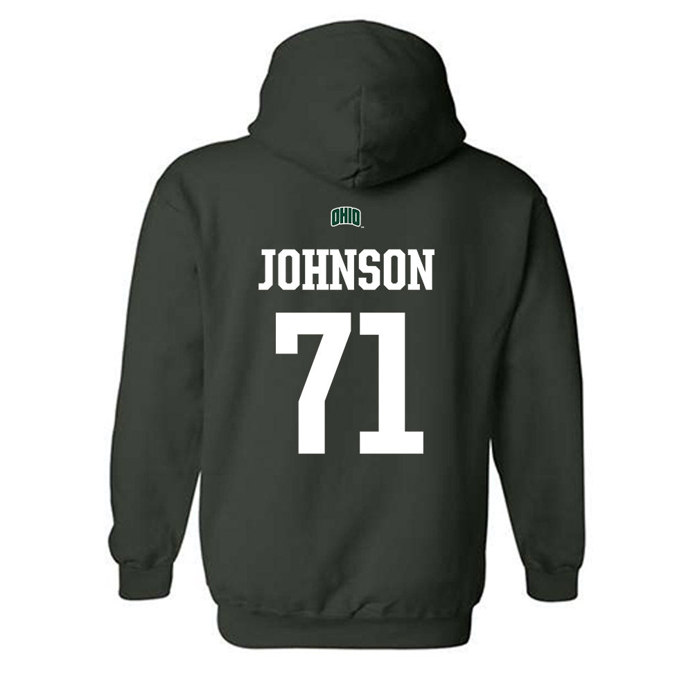 Ohio - NCAA Football : Aidan Johnson - Hooded Sweatshirt