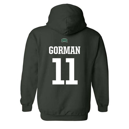 Ohio - NCAA Football : Kobi Gorman - Hooded Sweatshirt Sports Shersey