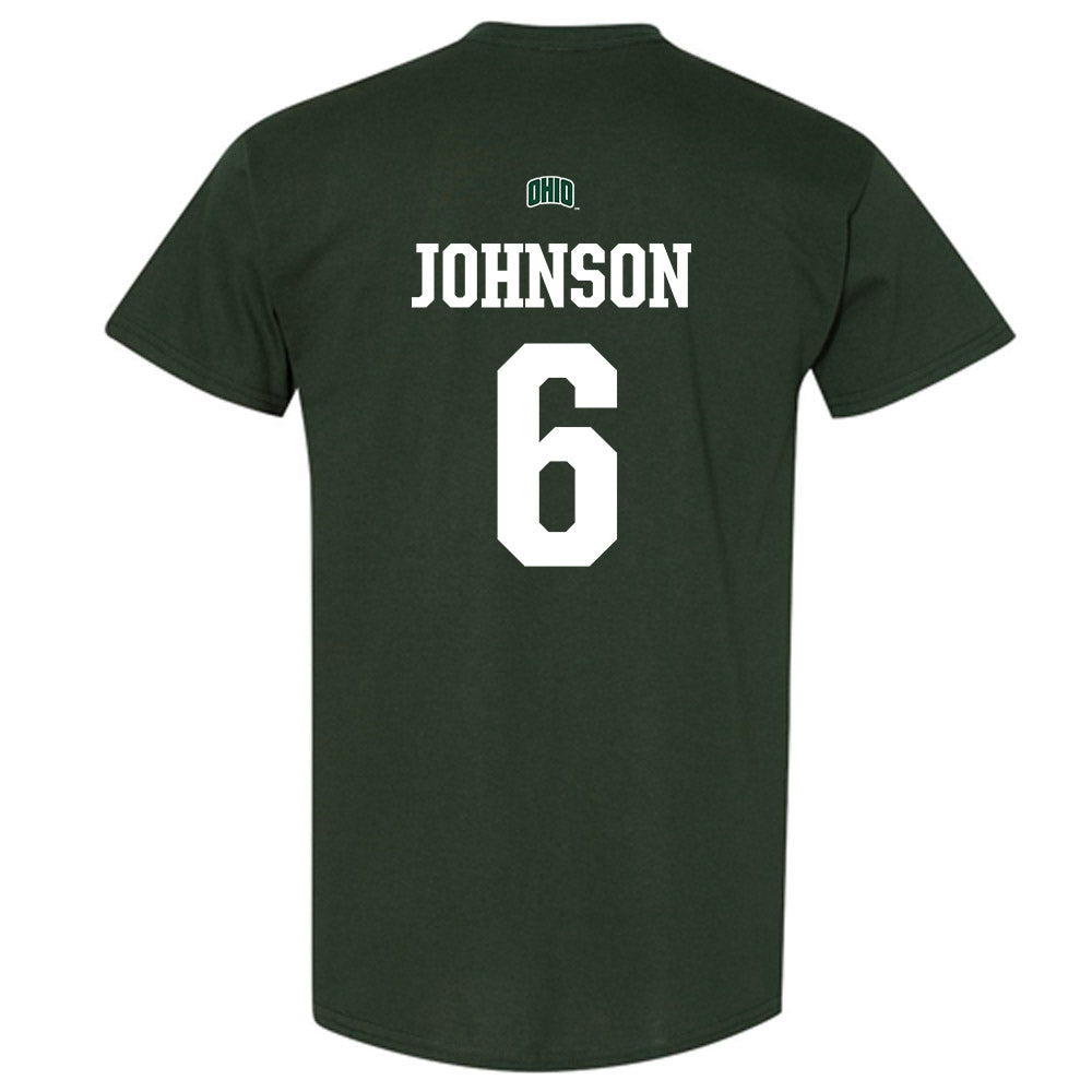 Ohio - NCAA Football : Dustin Johnson - T-Shirt Sports Shersey