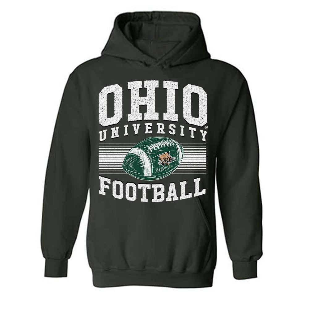 Ohio - NCAA Football : Lukas Stiles - Hooded Sweatshirt Sports Shersey