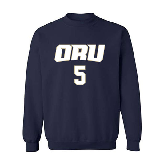 Oral Roberts - NCAA Men's Basketball : Cam Amboree - Crewneck Sweatshirt Classic Shersey