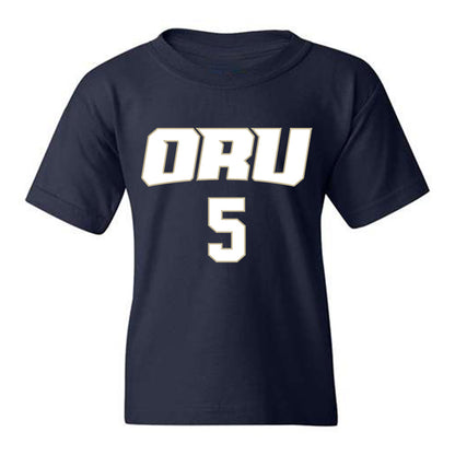 Oral Roberts - NCAA Women's Basketball : Sephora Kayolo - Youth T-Shirt Classic Shersey