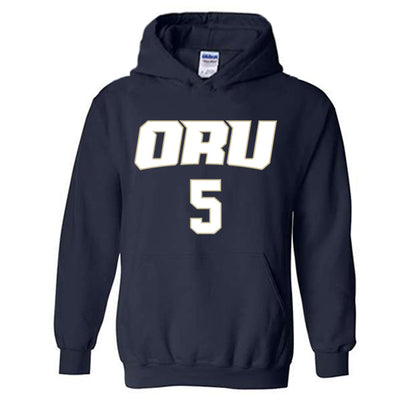 Oral Roberts - NCAA Men's Basketball : Cam Amboree Hooded Sweatshirt