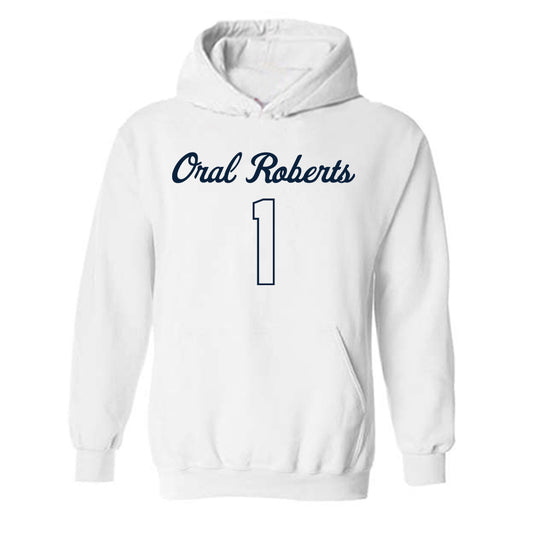 Oral Roberts - NCAA Women's Basketball : Annyka Hellendrung - Hooded Sweatshirt Classic Shersey
