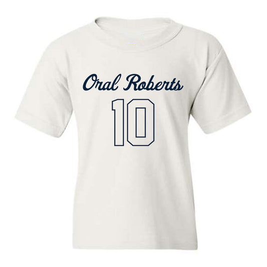 Oral Roberts - NCAA Men's Basketball : Isaac McBride - Youth T-Shirt Classic Shersey
