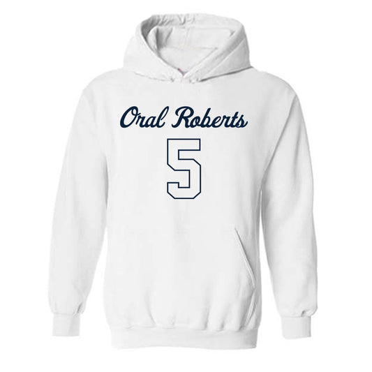 Oral Roberts - NCAA Men's Basketball : Cam Amboree - Hooded Sweatshirt Classic Shersey