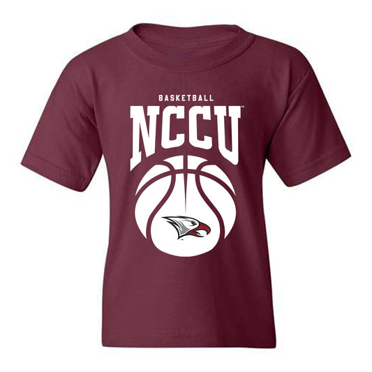 NCCU - NCAA Women's Basketball : Kimeira Burks - Youth T-Shirt Sports Shersey